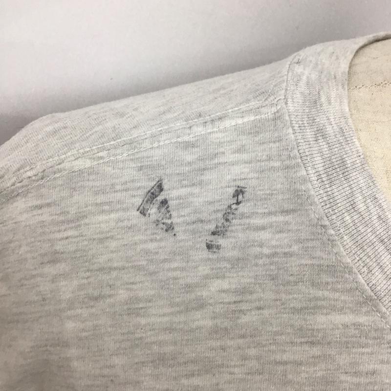 ディッキーズ Dickies Tシャツ 半袖 半袖カットソー プリントTシャツ クルーネックカットソー XL ロゴ、文字 灰 / グレー /  メンズ USED 古着 中古 10127633