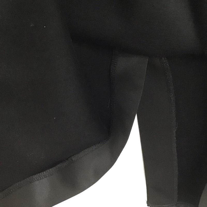 アズールバイマウジー AZUL BY MOUSSY スカート ロングスカート 250HAG81-292H サイドラインダブルウエストナロースカート FREE 無地 黒 / ブラック / X 灰 / グレー /  レディース USED 古着 中古 10146605