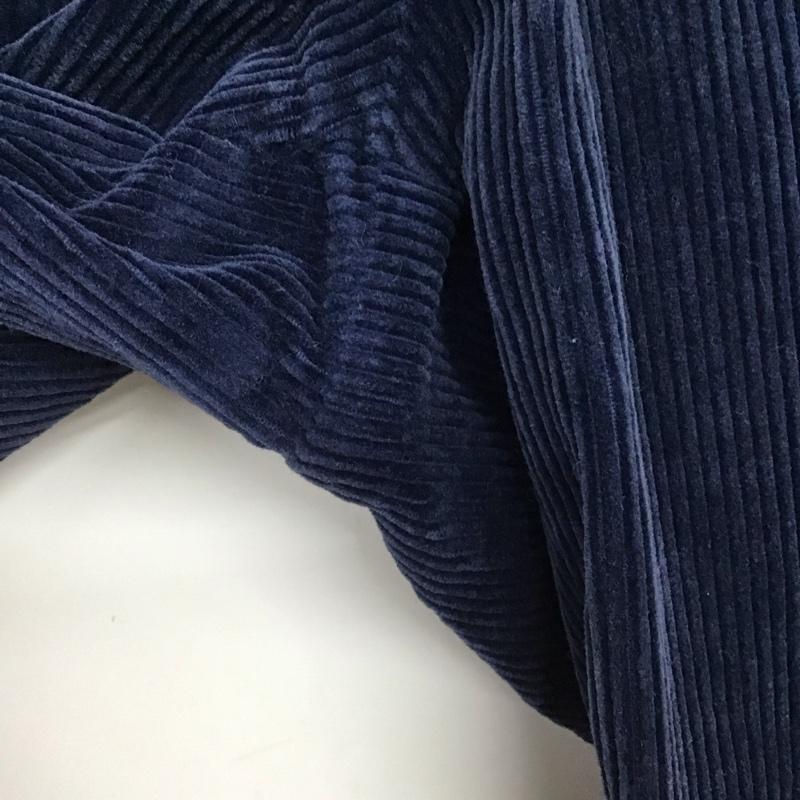 ポロラルフローレン POLO RALPH LAUREN パンツ ワークパンツ、ペインターパンツ コーデュロイパンツ ワイドパンツ カジュアルパンツ スラックスパンツ 34インチ ロゴ、文字 紺 / ネイビー /  メンズ USED 古着 中古 10149213
