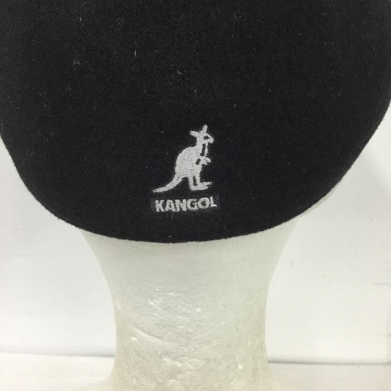 カンゴール KANGOL 帽子 ハンチング K0875FA SEAMLESS WOOL 507 タグ付き ロゴ、文字 黒 / ブラック /  メンズ USED 古着 中古 10125222