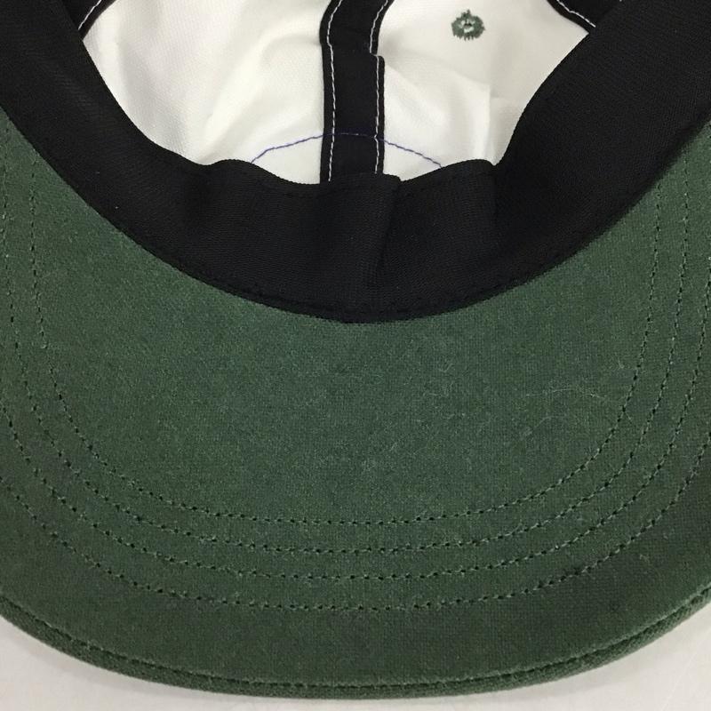 古着 USED 帽子 キャップ SLEEPYY ロゴ、文字 白 / ホワイト / X 緑 / グリーン /  メンズ USED 古着 中古 10132443