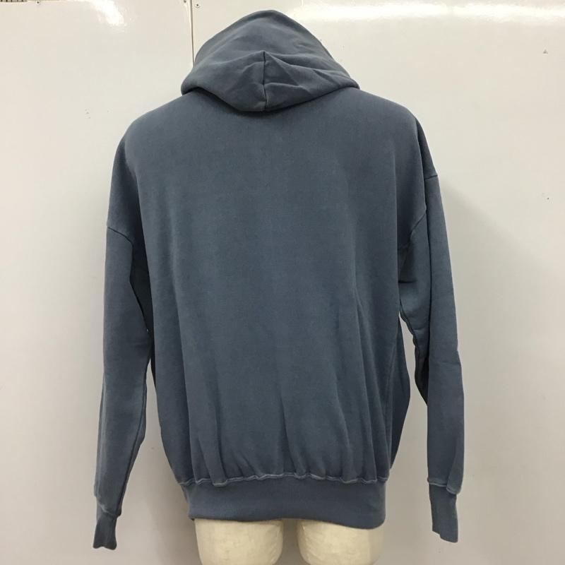 ビーミング バイ ビームス B:MING by BEAMS パーカー 長袖 長袖パーカー フード付きパーカー プリントスウェット トレーナー プルオーバーパーカー S 無地 水色 / ライトブルー /  メンズ USED 古着 中古 10122134