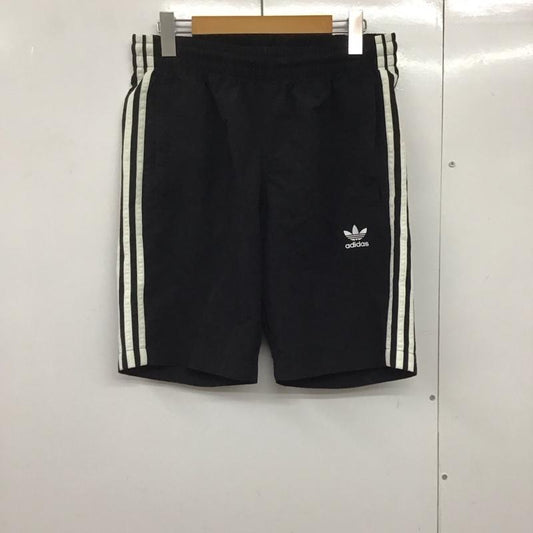 アディダス adidas パンツ ショートパンツ cw1305 スイムショーツ ハーフパンツ スポーツウェア M ロゴ、文字 黒 / ブラック /  メンズ USED 古着 中古 10140891