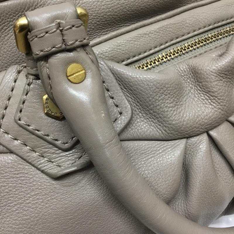 マークバイマークジェイコブス MARC by MARC JACOBS ハンドバッグ ハンドバッグ ショルダーバッグ 2WAY 牛革 無地 グレージュ / グレージュ /  レディース USED 古着 中古 10112516