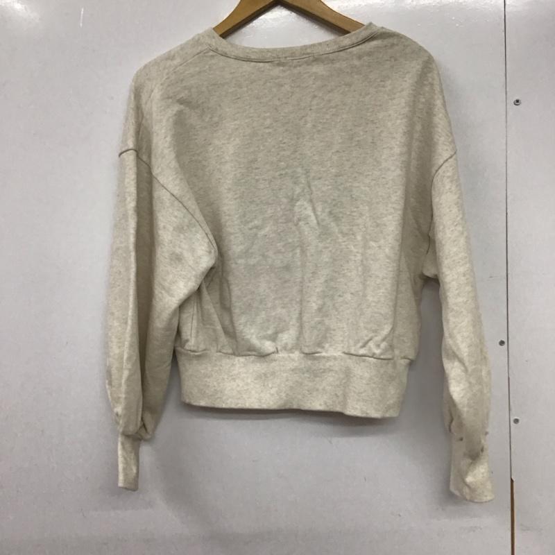 フリークスストア FREAK S STORE トレーナー 長袖 FREE 無地 白 / ホワイト /  レディース USED 古着 中古 10132047