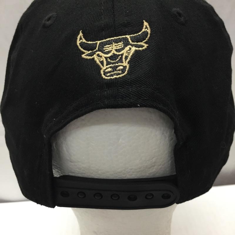ニューエラ NEW ERA 帽子 キャップ BULLS NBA 9FORTY 刺繍 黒 / ブラック /  メンズ USED 古着 中古 10113728