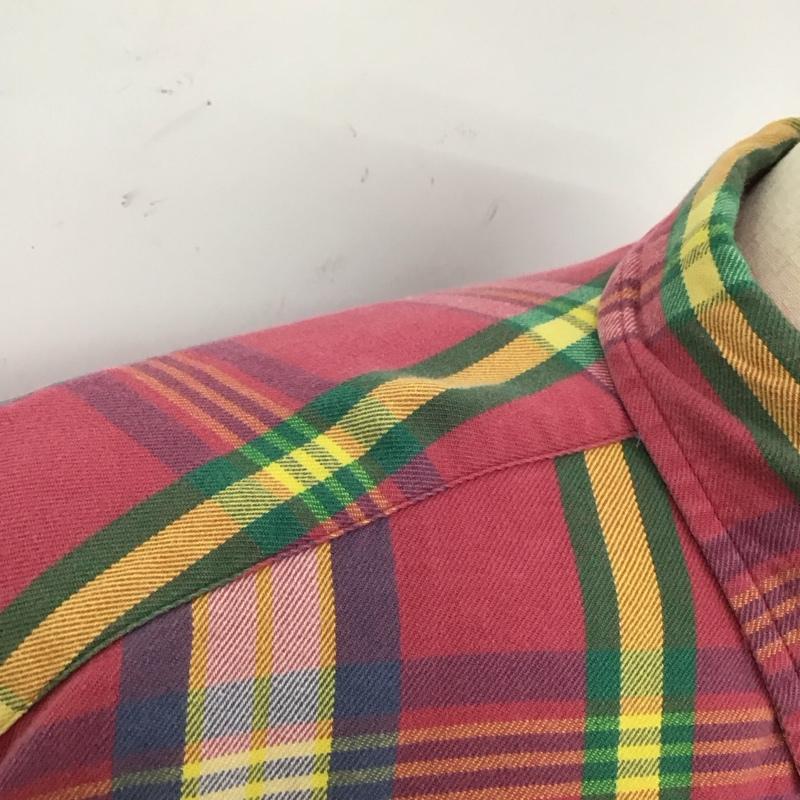 ラルフローレン RALPHLAUREN シャツ、ブラウス 長袖 長袖シャツ カラーシャツ 長袖カットソー チェックシャツ M チェック マルチカラー / マルチカラー /  メンズ USED 古着 中古 10124535
