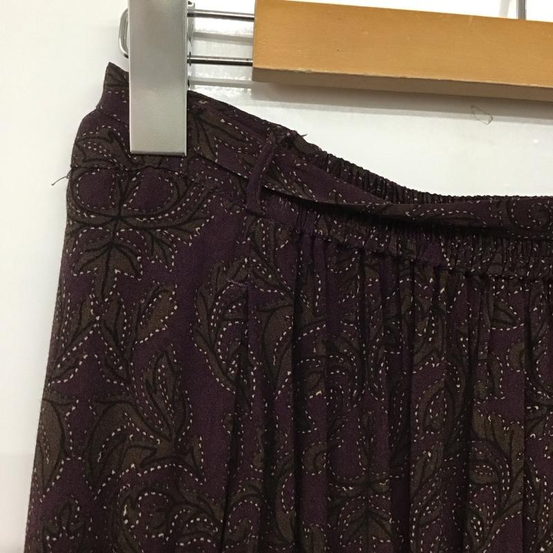 ニコアンド niko and... スカート ロングスカート フレアスカート ロングスカート カジュアルスカート 4 プリント マルチカラー / マルチカラー /  レディース USED 古着 中古 10145394