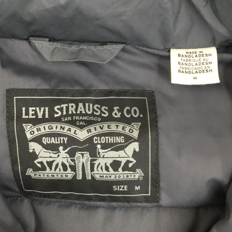 リーバイス Levi s ジャケット、上着 ダウンジャケット M 無地 灰 / グレー /  メンズ USED 古着 中古 10137904