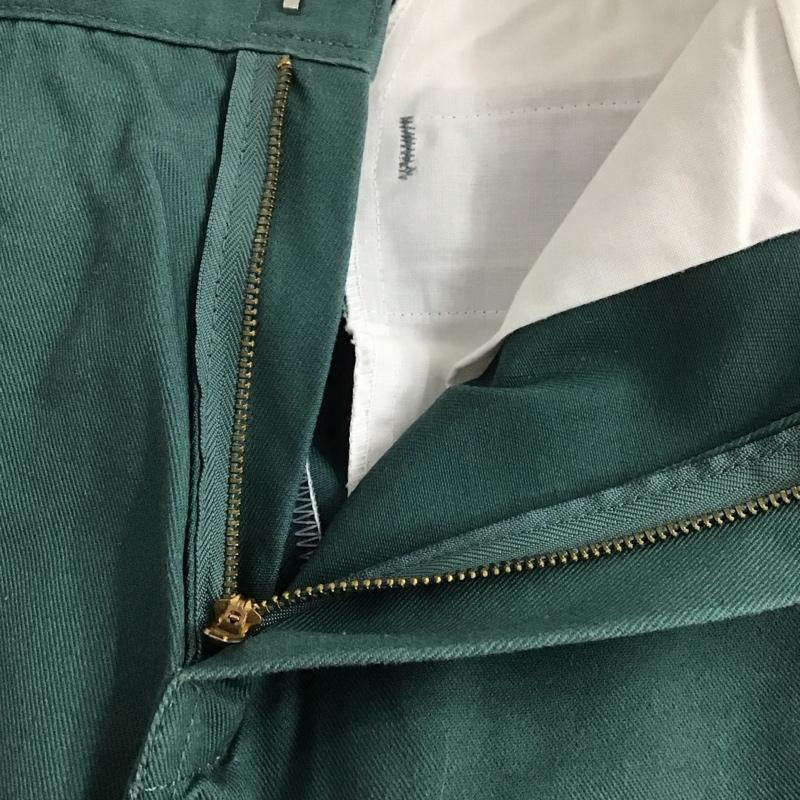 ディッキーズ Dickies パンツ ワークパンツ、ペインターパンツ ワークパンツ ワイドパンツ カジュアルパンツ 30インチ 無地 緑 / グリーン /  メンズ USED 古着 中古 10139031