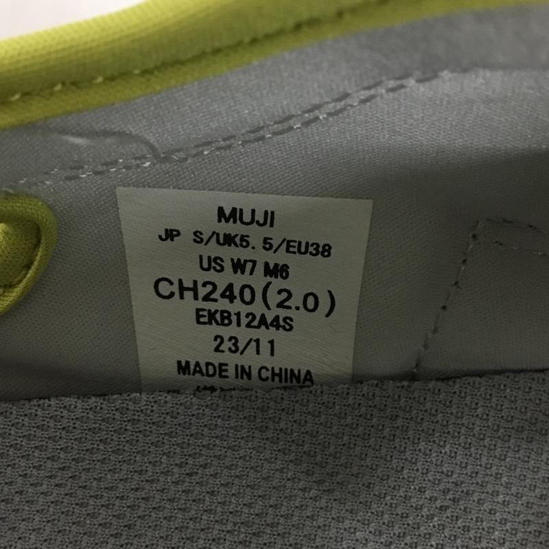 古着 USED サンダル サンダル MUJI 無印良品 スニーカーサンダル EKB12A4S 24cm S 無地 灰 / グレー /  レディース USED 古着 中古 10149817