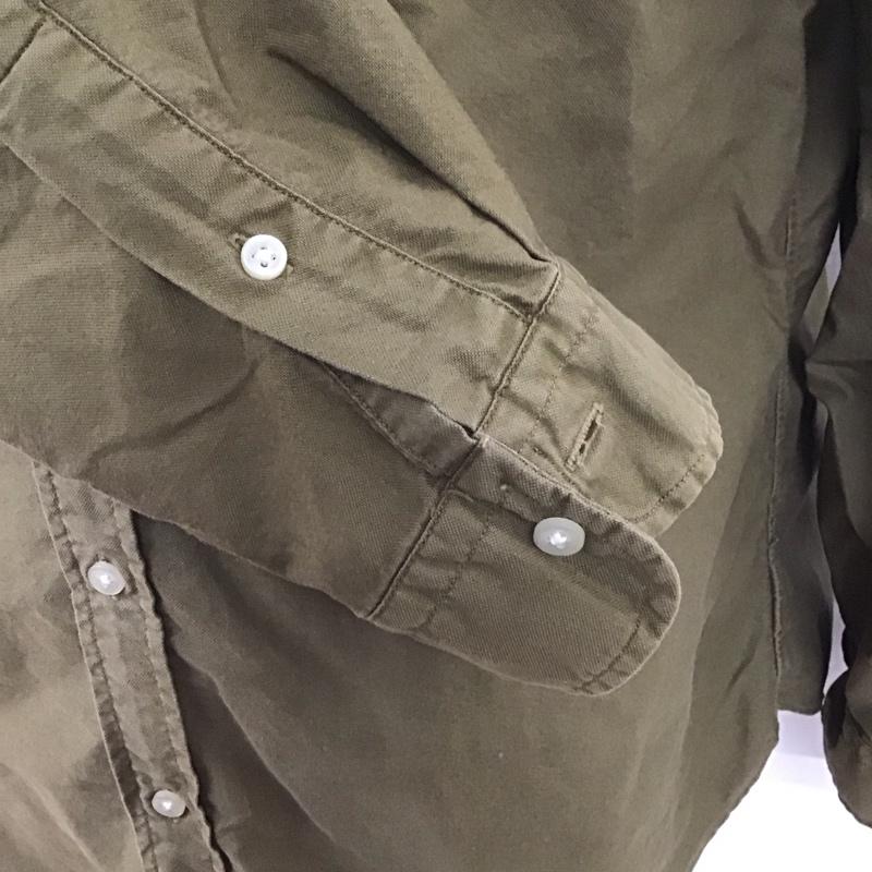 ポロラルフローレン POLO RALPH LAUREN シャツ、ブラウス 長袖 ボタンダウン コットン M ワンポイント カーキ / カーキ /  メンズ USED 古着 中古 10122989