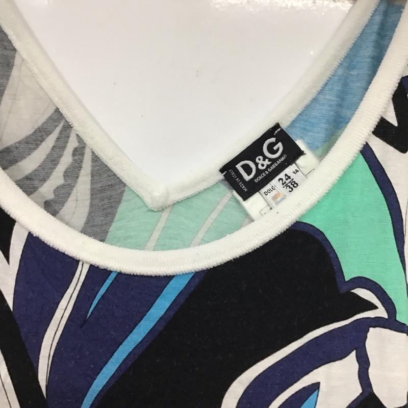 ドルチェアンドガッバーナ DOLCE&GABBANA ワンピース ひざ丈スカート 38  マルチカラー / マルチカラー /  レディース USED 古着 中古 10130329