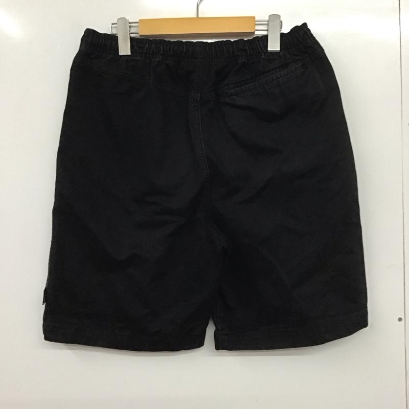ステューシー STUSSY パンツ ショートパンツ ハーフパンツ ショートパンツ カジュアルパンツ M 無地 黒 / ブラック /  メンズ USED 古着 中古 10139838