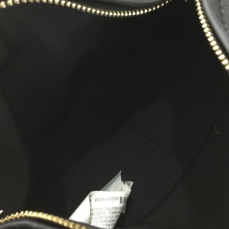 ザラ ZARA ショルダーバッグ ショルダーバッグ ハンドバッグ 6322 211 800 無地 黒 / ブラック / X 金 / ゴールド /  レディース USED 古着 中古 10135005