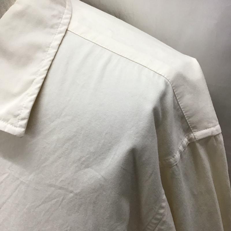 エムエイチエル MHL. シャツ、ブラウス 長袖 596-0150503 XL 無地 ベージュ / ベージュ /  メンズ USED 古着 中古 10123397