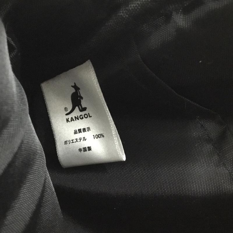 カンゴール KANGOL ショルダーバッグ ショルダーバッグ メッシュポケット ロゴ、文字 黒 / ブラック /  メンズ USED 古着 中古 10149823