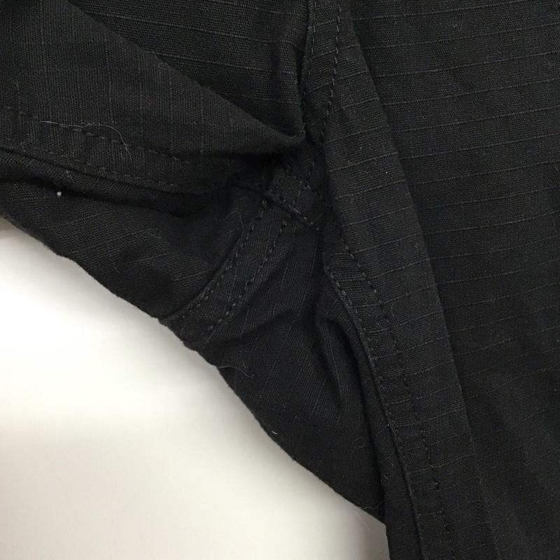 エックスガール X-girl パンツ ワークパンツ、ペインターパンツ 105232031007 ミリタリーフレアパンツ S 無地 黒 / ブラック /  レディース USED 古着 中古 10142784