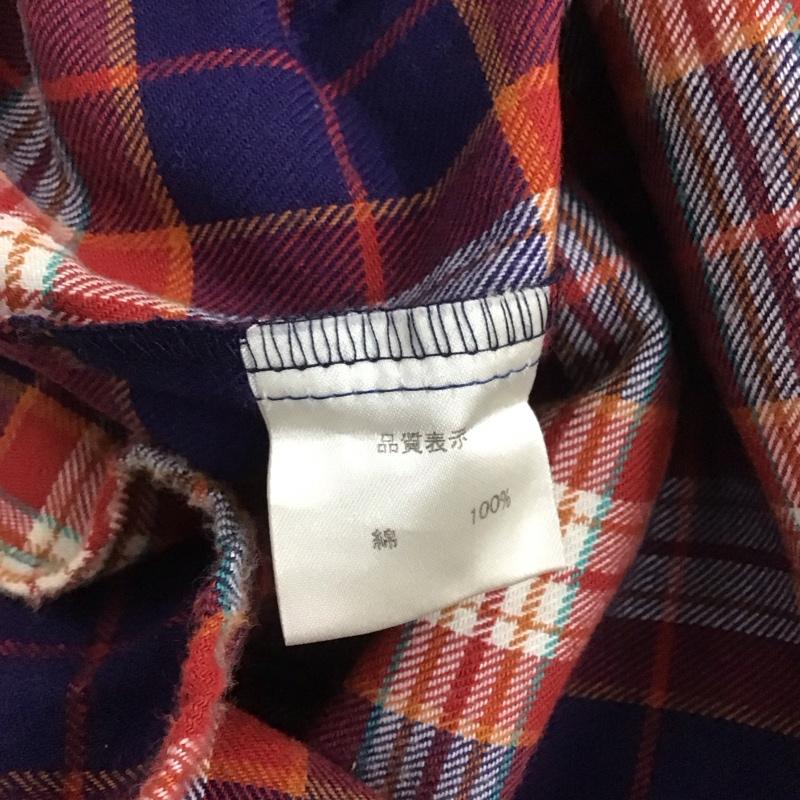 クライミー CRIMIE シャツ、ブラウス 長袖 長袖シャツ チェックシャツ カラーシャツ L チェック マルチカラー / マルチカラー /  メンズ USED 古着 中古 10133079