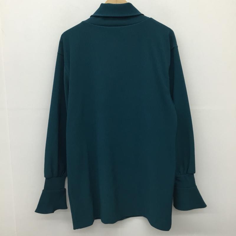 エモダ EMODA カットソー 長袖 FREE 無地 緑 / グリーン /  レディース USED 古着 中古 10144625