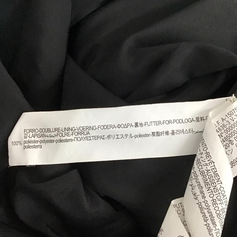 ザラ ZARA ジャケット、上着 ジャンパー、ブルゾン ジップアップ フェイクレザーライダース アウター L 無地 黒 / ブラック /  メンズ USED 古着 中古 10150614