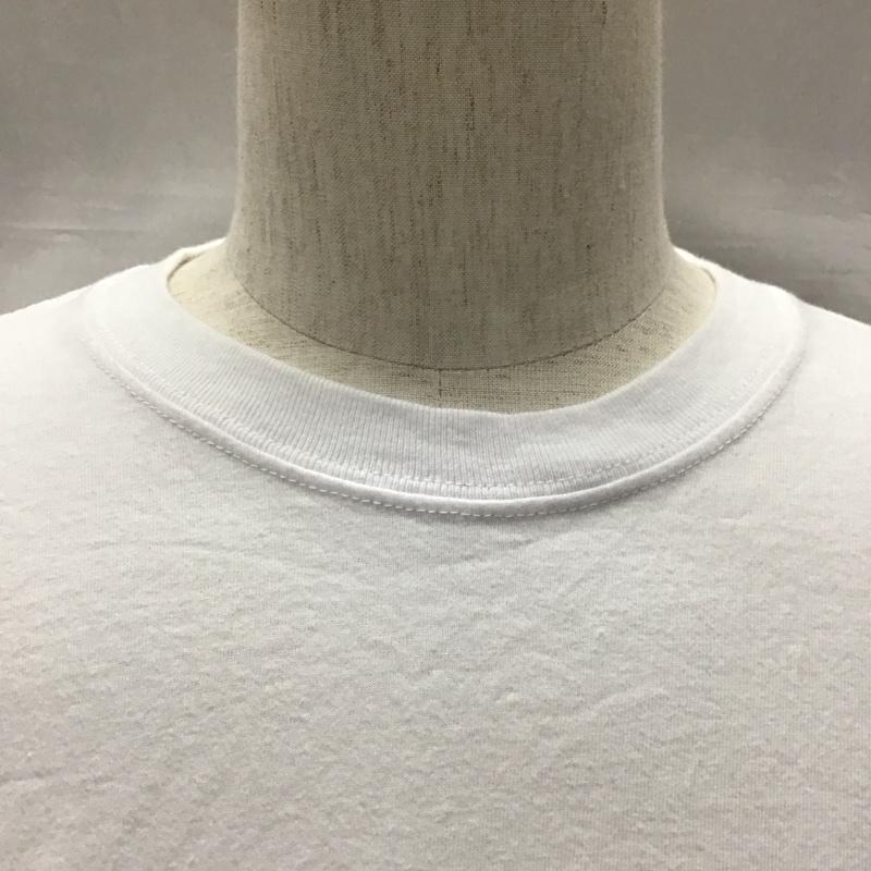 ショット schott Tシャツ 半袖 半袖カットソー プリントTシャツ クルーネックカットソー M プリント 白 / ホワイト /  メンズ USED 古着 中古 10120537