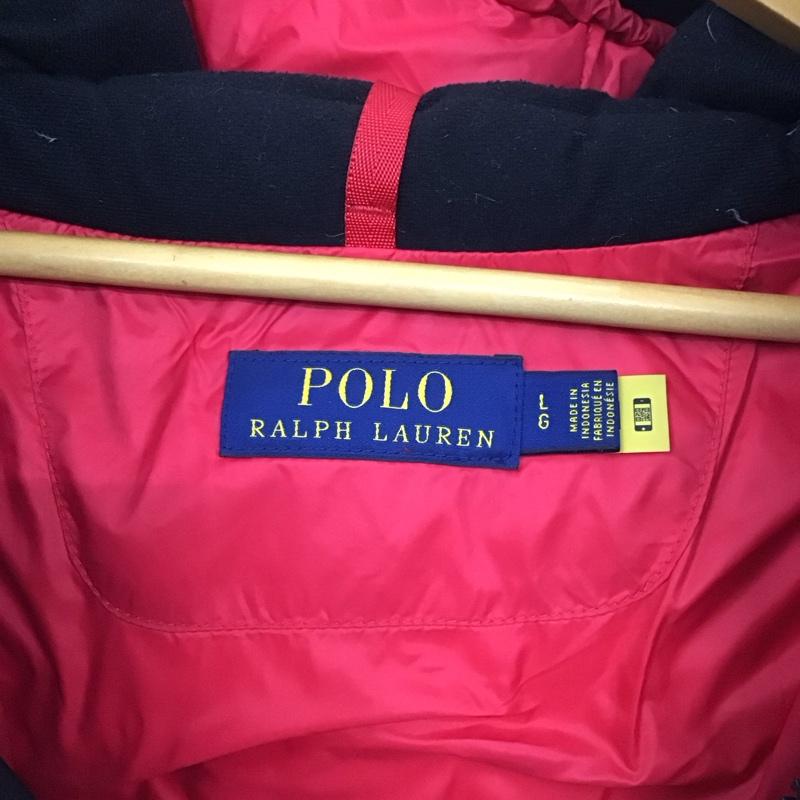ポロラルフローレン POLO RALPH LAUREN ジャケット、上着 ジャンパー、ブルゾン ジップアップジャケット ダウンジャケット アウター L ロゴ、文字 黒 / ブラック /  メンズ USED 古着 中古 10129077