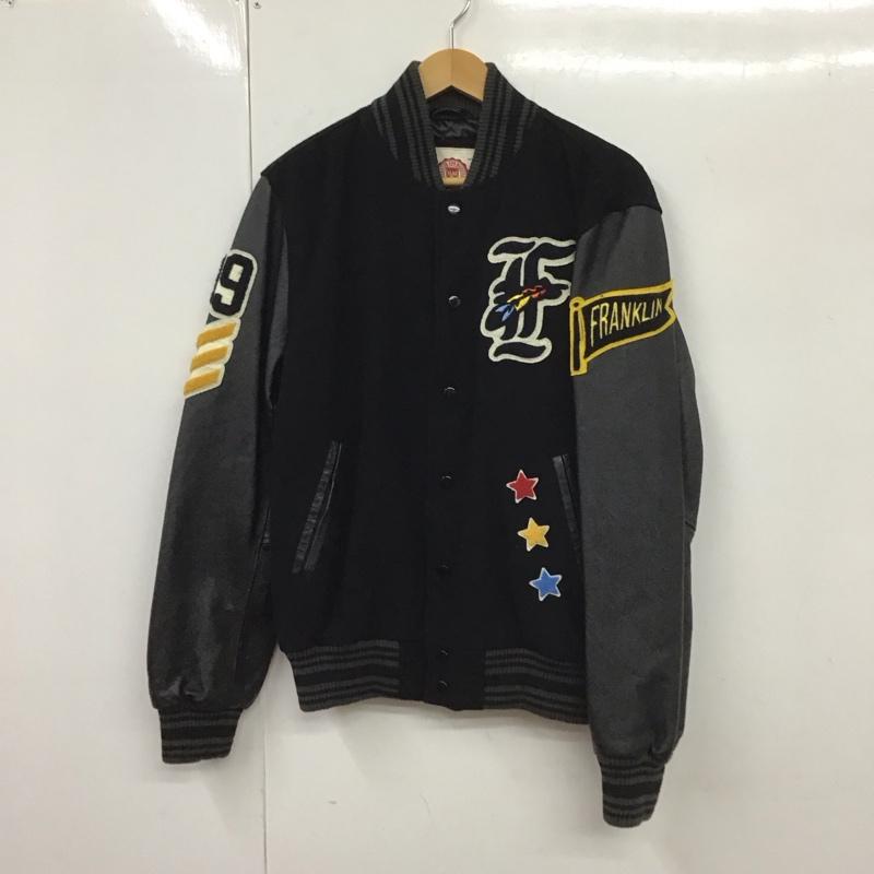 フランクリンマーシャル FRANKLIN&MARSHALL ジャケット、上着 ジャンパー、ブルゾン M 無地 黒 / ブラック /  メンズ USED 古着 中古 10131456