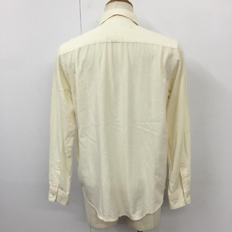 古着 USED シャツ、ブラウス 長袖 S1312-SS703 shares 3 ワンポイント アイボリー / アイボリー /  メンズ USED 古着 中古 10117667
