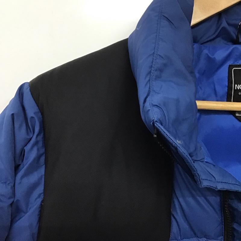 ザノースフェイス THE NORTH FACE ジャケット、上着 ジャンパー、ブルゾン ジップアップジャケット ナイロンジャケット アウター S ロゴ、文字 青 / ブルー /  メンズ USED 古着 中古 10147798