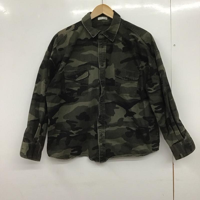 ジェイダ GYDA シャツ、ブラウス 長袖 072050429801 カモフラドルマンシャツ FREE カモフラージュ柄・迷彩 マルチカラー / マルチカラー /  レディース USED 古着 中古 10146810