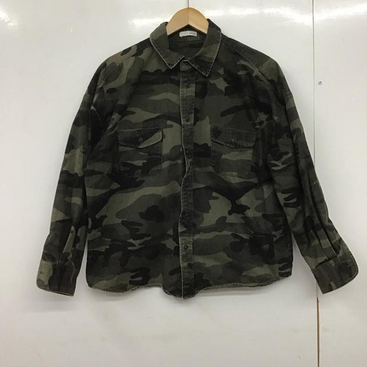 ジェイダ GYDA シャツ、ブラウス 長袖 072050429801 カモフラドルマンシャツ FREE カモフラージュ柄・迷彩 マルチカラー / マルチカラー /  レディース USED 古着 中古 10146810