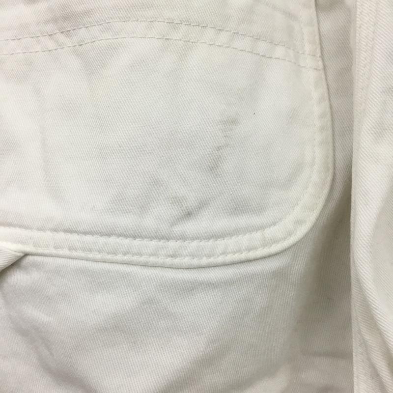 カーハート Carhartt パンツ ワークパンツ、ペインターパンツ ワークパンツ ワイドパンツ カジュアルパンツ 32インチ ロゴ、文字 白 / ホワイト /  メンズ USED 古着 中古 10120834