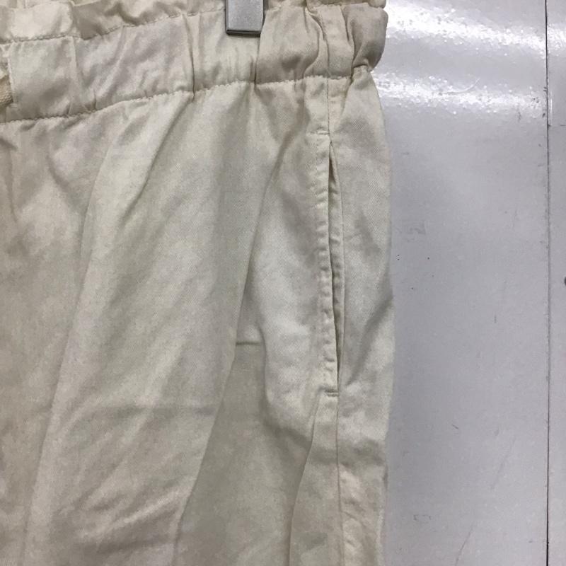 ザラ ZARA パンツ ワークパンツ、ペインターパンツ M 無地 白 / ホワイト /  レディース USED 古着 中古 10151097