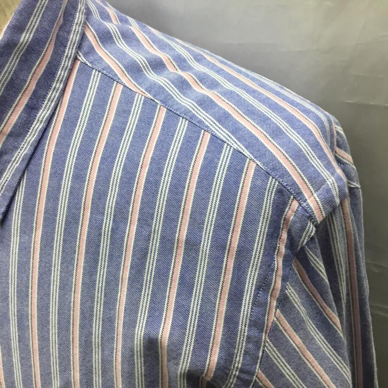 ポロラルフローレン POLO RALPH LAUREN シャツ、ブラウス 長袖 長袖シャツ カラーシャツ 長袖カットソー ストライプシャツ M ストライプ マルチカラー / マルチカラー /  メンズ USED 古着 中古 10116706