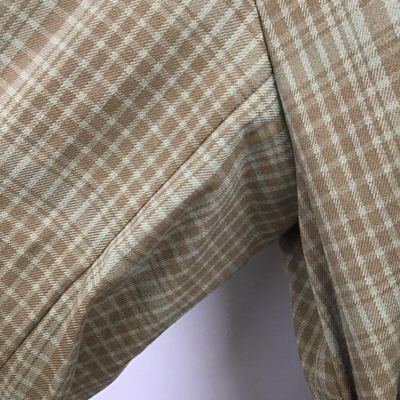 スライ SLY ワンピース ミニスカート 030DAM33-2550 CHECK WRAP SH OP シャツワンピース 1 チェック ベージュ / ベージュ / X カーキ / カーキ /  レディース USED 古着 中古 10108230