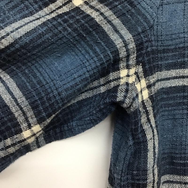 ウミキュウゼロハチ UMII908 シャツ、ブラウス 長袖 長袖シャツ チェックシャツ カラーシャツ 2 チェック マルチカラー / マルチカラー /  メンズ USED 古着 中古 10132645