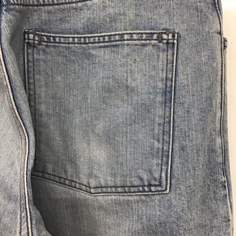 シオタ CIOTA パンツ デニム、ジーンズ nptm-11bg 33インチ 無地 水色 / ライトブルー /  メンズ USED 古着 中古 10144875