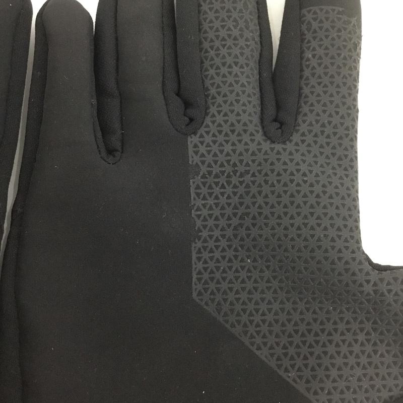 ザノースフェイス THE NORTH FACE ファッション小物 手袋 NN62207 イーチップグローブ フリースグローブ ロゴ、文字 黒 / ブラック /  メンズ USED 古着 中古 10140187