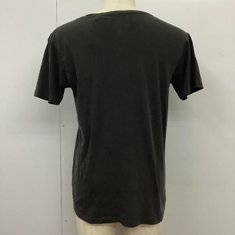 ティーシーエスエス TCSS Tシャツ 半袖 クルーネック S プリント チャコールグレー / チャコールグレー /  メンズ USED 古着 中古 10118093