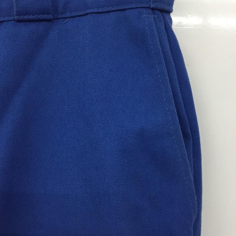ディッキーズ Dickies パンツ ワークパンツ、ペインターパンツ ワークパンツ ワイドパンツ カジュアルパンツ 36 無地 青 / ブルー /  メンズ USED 古着 中古 10118618