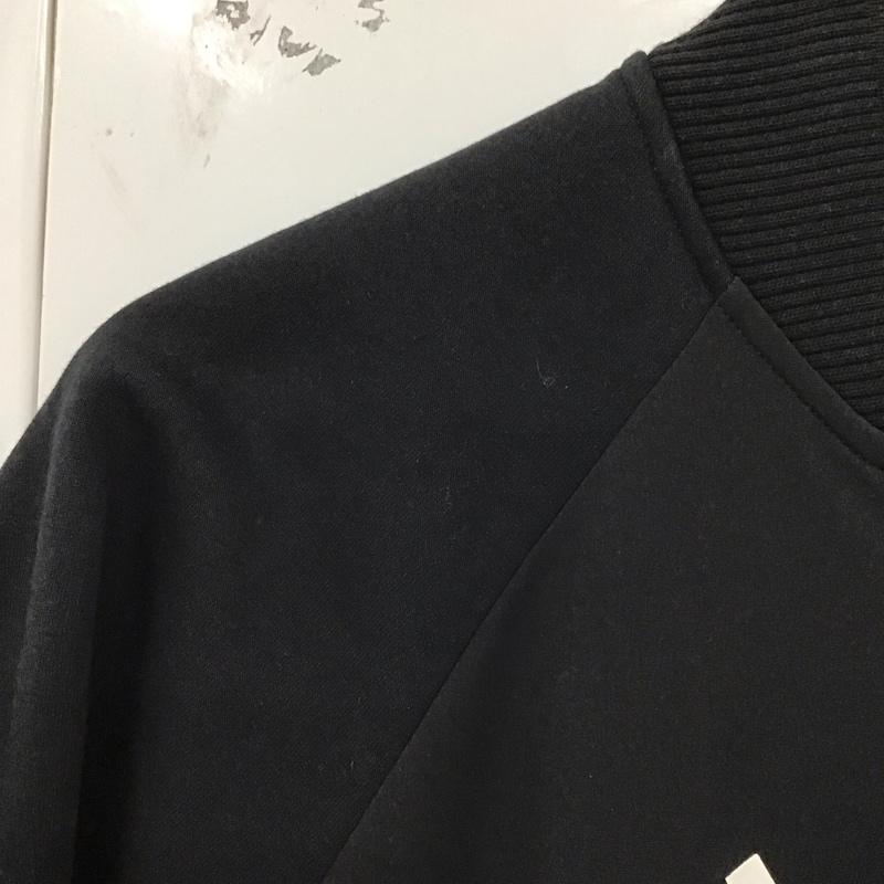 アディダス adidas ジャケット、上着 ジャケット、ブレザー ea0372 ジャケット スポーツジャケット アウター S ロゴ、文字 黒 / ブラック /  メンズ USED 古着 中古 10129824