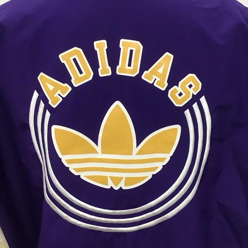 アディダス adidas ジャケット、上着 ジャンパー、ブルゾン IU4792 RIFTA ボンバージャケット S 無地 白 / ホワイト / X 紫 / パープル /  メンズ USED 古着 中古 10106371