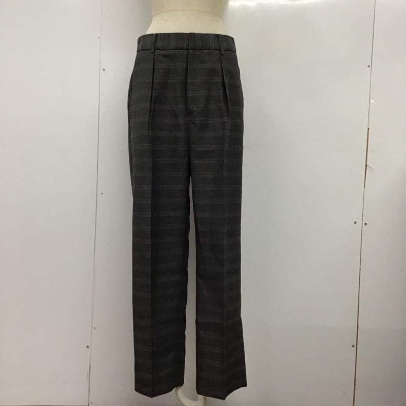 ニコアンド niko and... パンツ スラックス M チェック マルチカラー / マルチカラー /  レディース USED 古着 中古 10122237