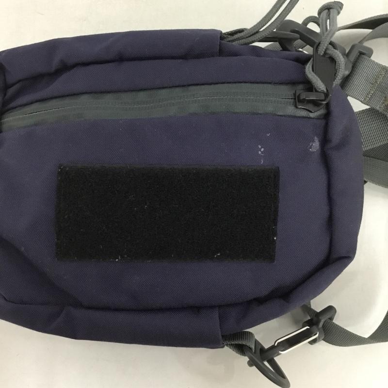 ミステリーランチ MYSTERY RANCH ショルダーバッグ ショルダーバッグ ミニショルダーバッグ ロゴ、文字 紺 / ネイビー /  メンズ USED 古着 中古 10147450