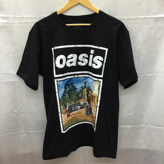 古着 USED Tシャツ 半袖 L プリント 黒 / ブラック /  メンズ USED 古着 中古 10108323