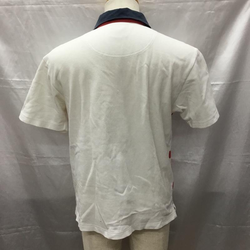 カンタベリー CANTERBURY ポロシャツ 半袖 半袖ポロシャツ カラーシャツ 半袖カットソー M ロゴ、文字 マルチカラー / マルチカラー /  メンズ USED 古着 中古 10112319