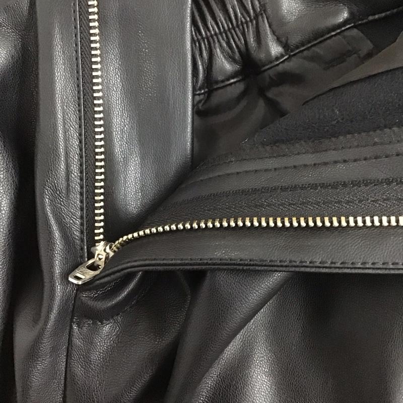 ジーナシス JEANASIS パンツ ショートパンツ JS050662TS レザーハーフパンツ FREE 無地 黒 / ブラック /  レディース USED 古着 中古 10129248