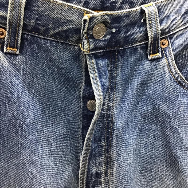 リーバイストラウスアンドコー Levi Strauss & co. パンツ デニム、ジーンズ デニムパンツ ストレートパンツ ワイドパンツ カジュアルパンツ 98年製 USA製 34 無地 インディゴ / インディゴ /  メンズ USED 古着 中古 10117441