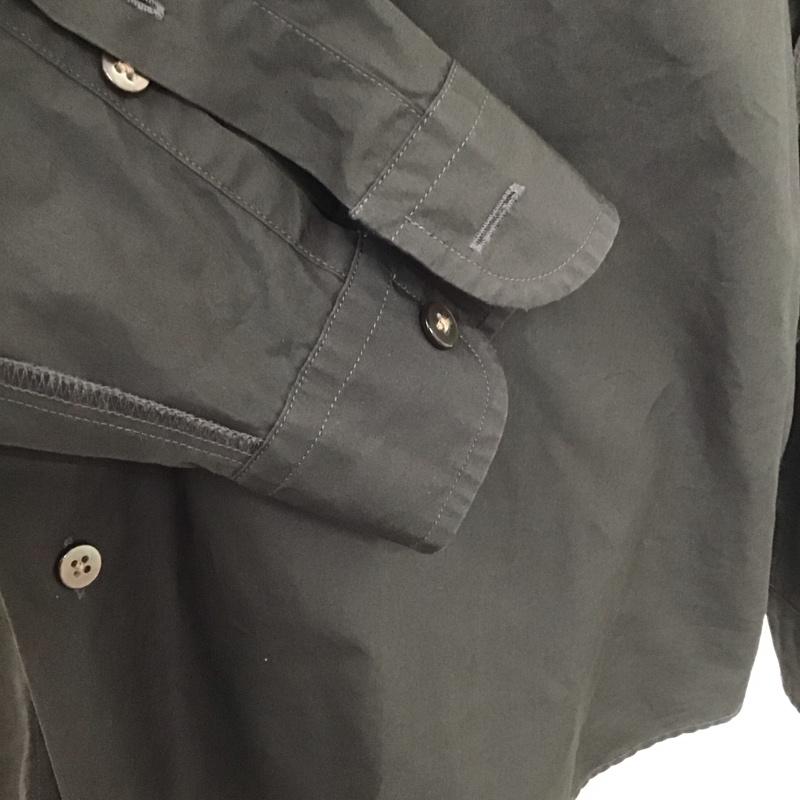 ビームスライツ BEAMS LIGHTS シャツ、ブラウス 長袖 51-11-0628-594 THOMAS MASON M 無地 ダークブラウン / ダークブラウン /  メンズ USED 古着 中古 10110200